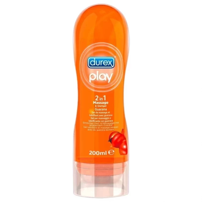 Żel Intymny Do Masażu Durex Play Massage 2 in 1 Stymulujący Guarana 200ml