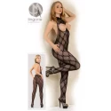 Bodystocking z otwartym biustem