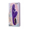 Vibrator with vacuum stimulation and JOS Pitti tongue, silicone, purple, 24 cm