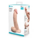 Realistyczne dildo B-vibe slipskin 9" curved crea