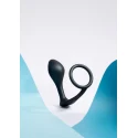 Stymulator prostaty z pierścieniem B-Vibe Ringer Cock Ring & Plug