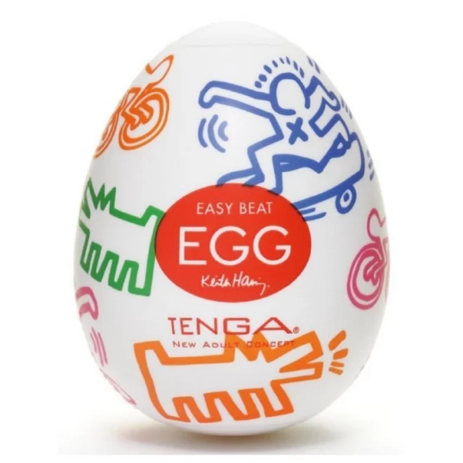 Tenga - keith haring egg street