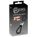 Ring na penisa i jądra z ciężarkiem Rebel heavy rope cock strap 2l