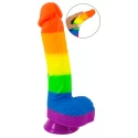 Pride! silicone dildo