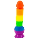 Pride! silicone dildo