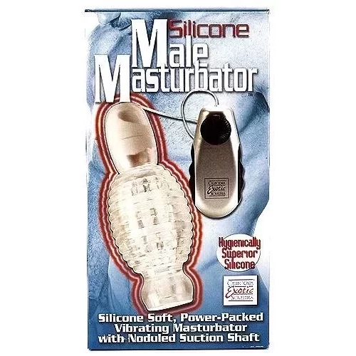 Wibrujący pierścień silikonowy Silicone Male Masturbator