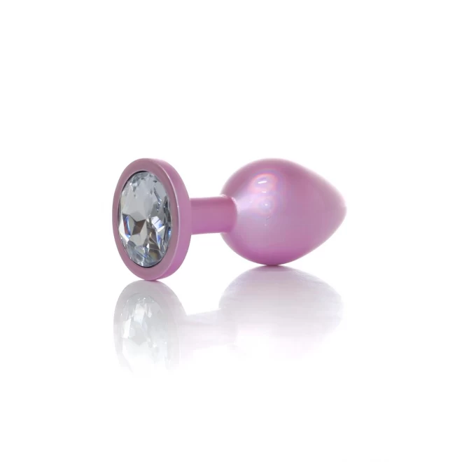 Plug-Jewellery Pearl Pink PLUG- Clear M