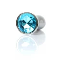 Plug-Jewellery Silver PLUG- Light Blue L