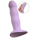 Heart guy purple vibrator