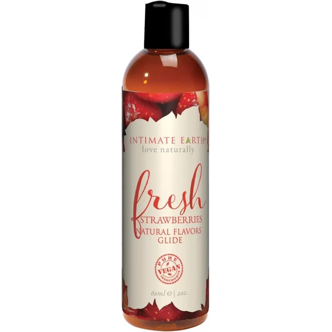 Lubrykant smakowy Intimate Earth Fresh Strawberries 60 ml