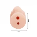 Vibrating And Realistic Feeling Vagina Masturbator Sleeve For Men