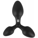 Black velvets triple butt plug