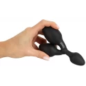 Black velvets triple butt plug