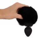 Fluffy tail black m