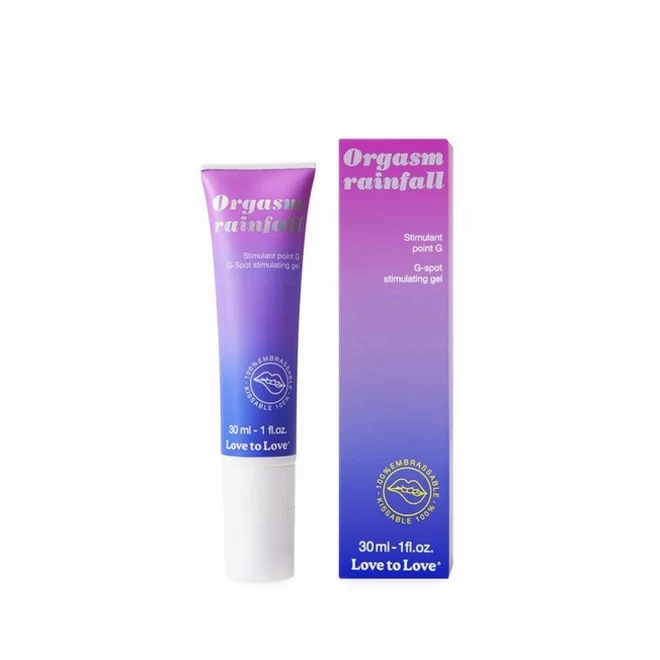 ORGASM RAINFALL - G SPOT STIMULATING GEL - 30ML / 1FL.OZ.