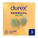 Prezerwatywy cieńskie DUREX Sensual Slim 3 szt