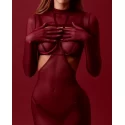 Promees vivien burgundy spódnica xs/s
