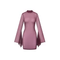 Promees mara burgundy sukienka xs/s