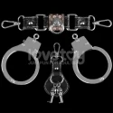 KAJDNAKI REBELLION HEAVY METAL HANDCUFFS (BRONZE)