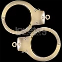 KAJDNAKI REBELLION HEAVY METAL HANDCUFFS (BRONZE)