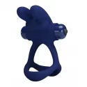 Pretty Love Powerful Vibro Cock Ring Bunny Blue