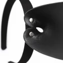 Kocie uszy na opasce Kinky Diva Vegan Leather Cat Ears