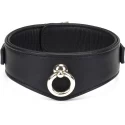 Liebe seele obróżka ze smyczą dark secret curved collar