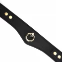 Liebe seele obróżka ze smyczą dark secret curved collar