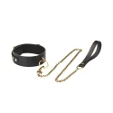 Liebe seele obróżka ze smyczą samurai collar and leash