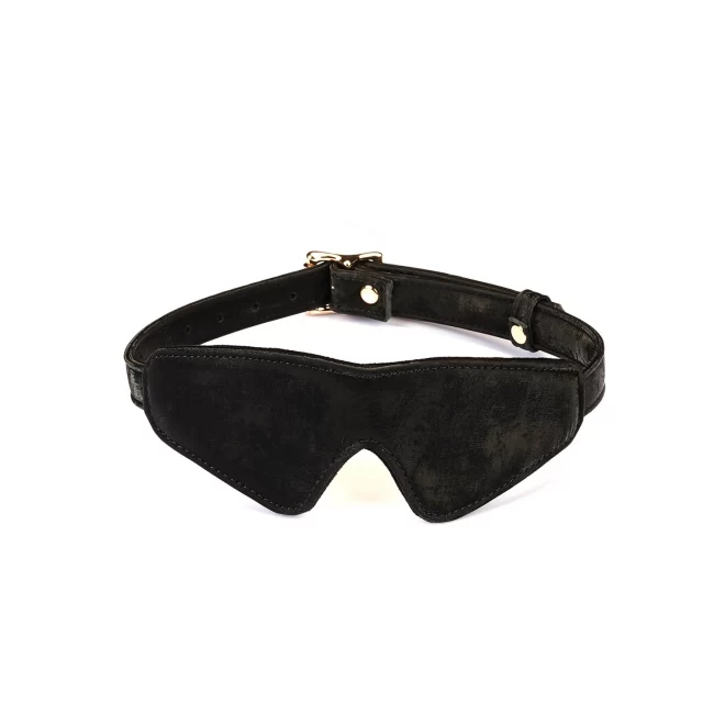 Liebe seele maska na oczy boudoir amor black blindfold
