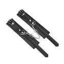 Liebe seele kajdanki black bond wrist cuffs