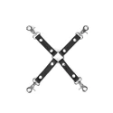 Liebe seele uprząż bondage black bond hogtie