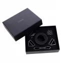 Lockink kajdanki ankle and wrist cuffs set black