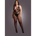 Le dÉsir bodystocking with accentuated lines one size