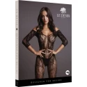 Lace sleeved bodystocking