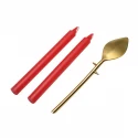 Zestaw świec do Wax Play z łyżką XR Brands Drip Sensation