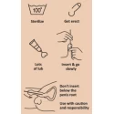 Stymulator cewki moczowej Zwart Vanilla Glide L