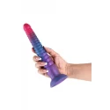COLOURS STACKED 9 INCH DILDO RED/GOLD