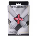 Kajdanki Sportsheets EX'S And OH'S Cross Cuffs