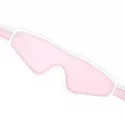 Liebe seele maska white & pink fairygoat leather blindfold