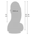 Dildo Hidden Desire Inferno Fat Boys 22 cm