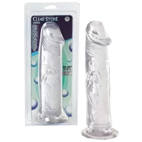 Dildo Clear Stone Perfect 21 cm