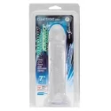 Dildo Clear Stone Shinny Knight Jelly 17cm