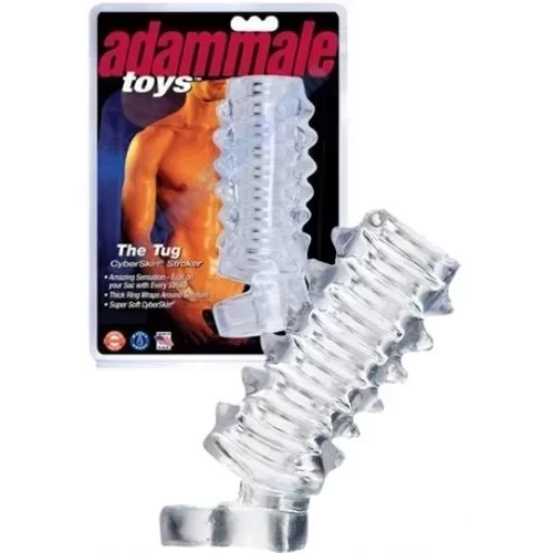 Nakładka na penisa Adam Male Toys The Tug CyberSkin Stroker