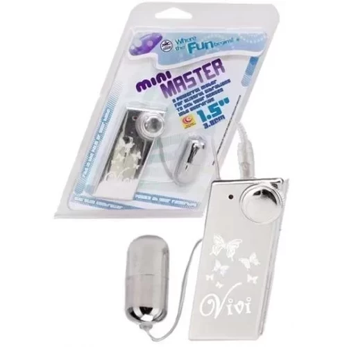 Małe wibrujące jajeczko Mini Master 4cm