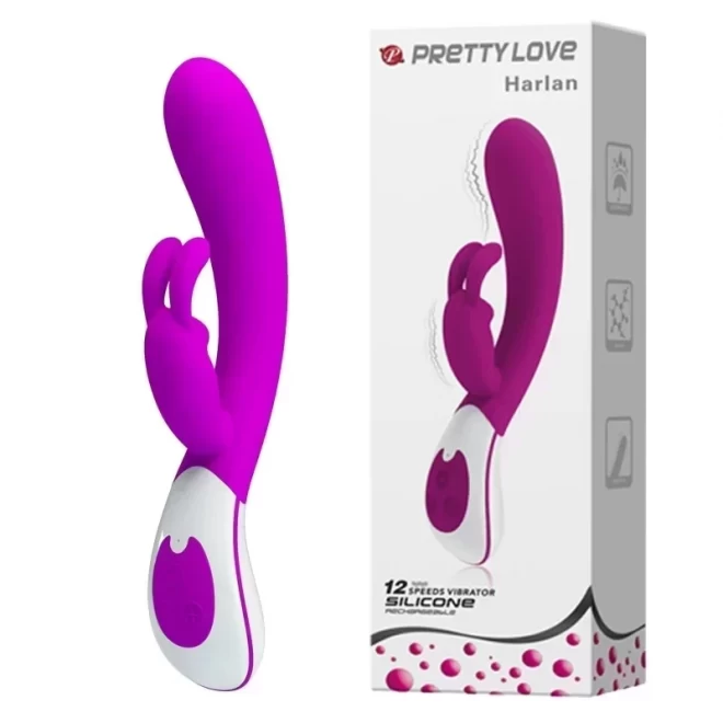 Pretty love harlan vibrator purple
