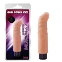 Wodoodporny wibrator z cyberskóry Vibrating Cock 7,5 Inch No. 03