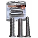 Zestaw korków analnych w kształcie śrub Hardware Screw Yourself Kit