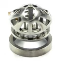 Klatka na penisa Bon4 Stainless Steel Chastity Cage Medium / Large - Hinged.