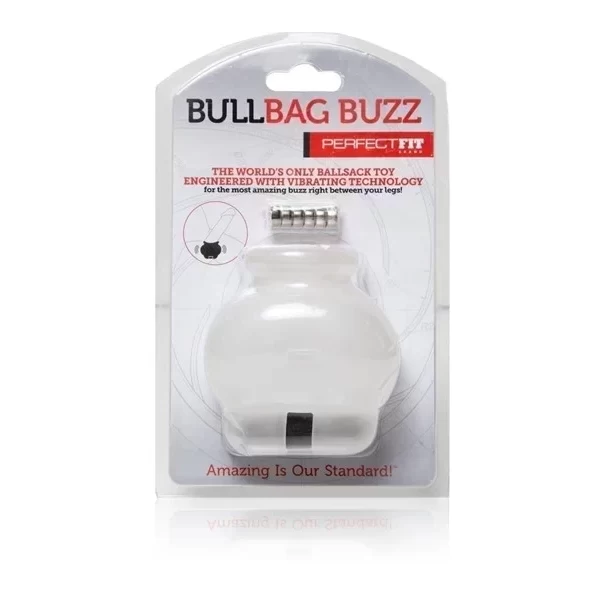 Nakładka na jądra wibrująca Bull Bag Ball Stretcher - Buzz (2 kolory)